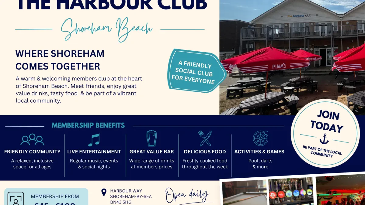 The Harbour Club Shoreham Beach — Kids Party Venue in Shoreham