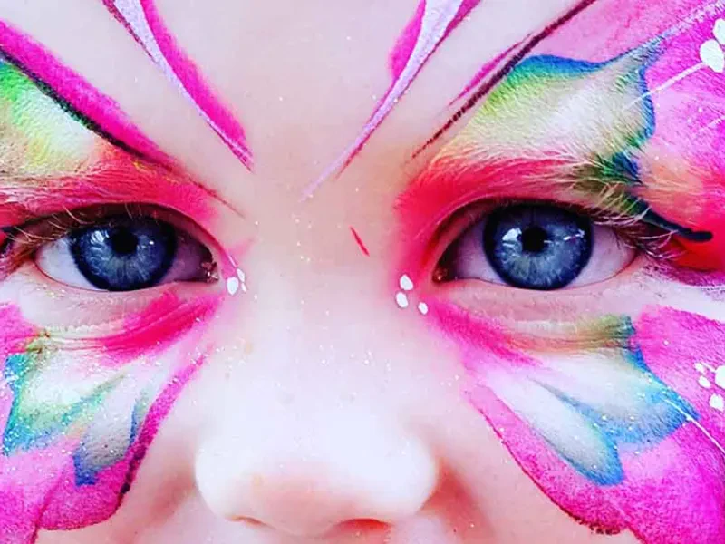 Tick Boom Face Painting Brighton — Face Painter in Brighton