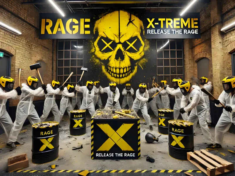 Rage X-Treme Rage Rooms Eastbourne — Kids Party Venue in Eastbourne