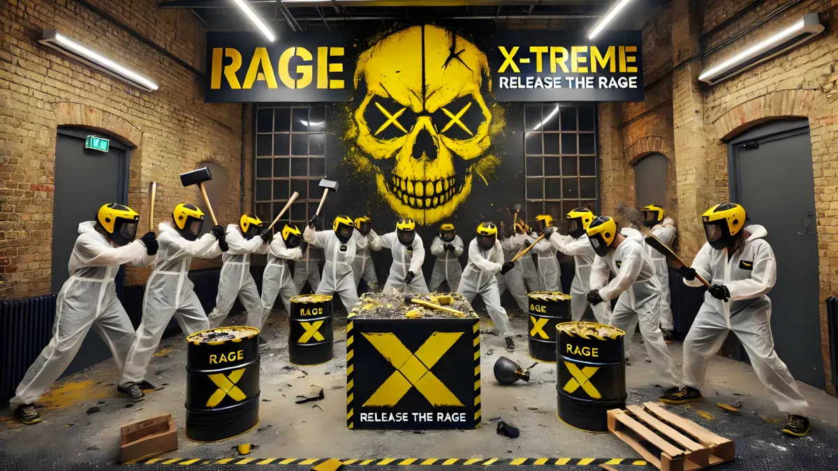 Rage X-Treme Rage Rooms Eastbourne — Kids Party Venue in Eastbourne