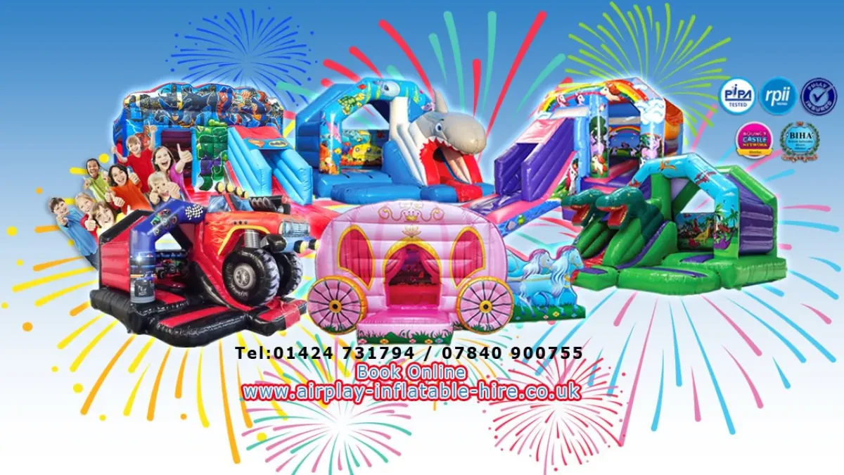 Airplay Inflatables — Bouncy Castle Hire in Eastbourne