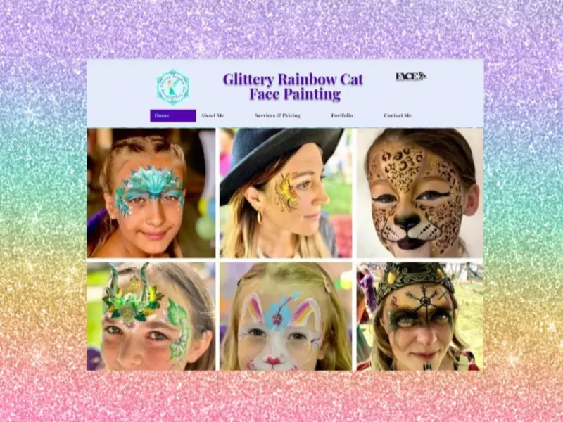 Glitteryrainbowcat Face Painting Eastbourne — Face Painter in Eastbourne